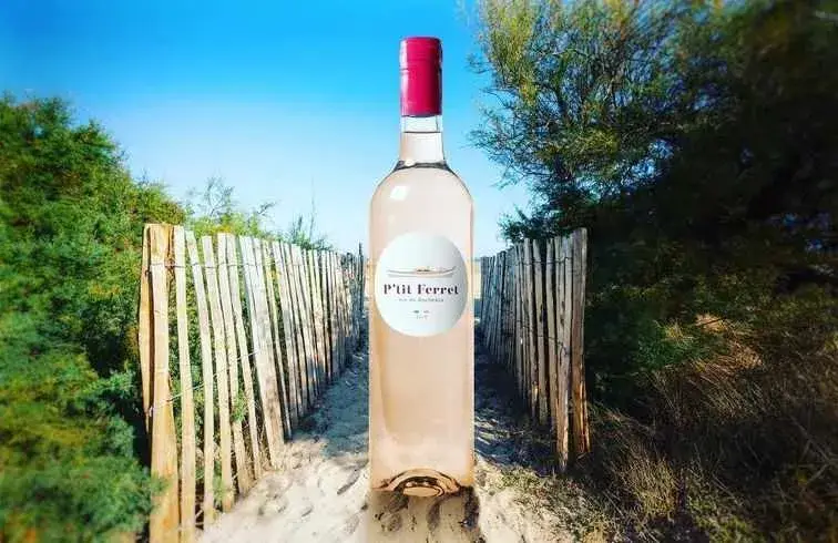 vin rosé à Vayres
